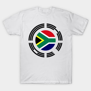 Korean South African Multinational Patriot Flag Series T-Shirt